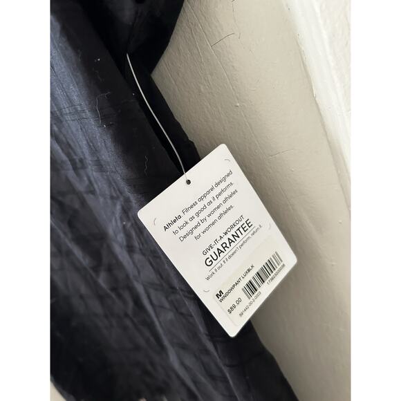 Athleta Black Semi Sheer Tunic Top NWT | M - Picture 3 of 4